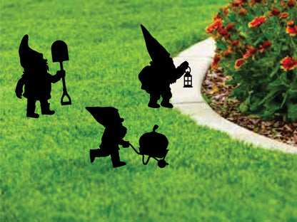 Garden Gnomes (Group of 3 Gnomes)